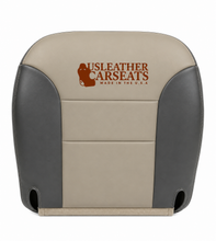 Load image into Gallery viewer, 2002 For Jeep Liberty Limited Driver Passenger Leather Seat Cover Gray