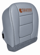 Load image into Gallery viewer, 1999-2002 ford Work Truck Driver Bottom Synthetic Leather Seat Cover Dark Gray