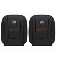 Load image into Gallery viewer, 2004 2005 Fits Dodge Ram Front Top &amp; Bottom Replacement Leather Seat Cover Dark Gray