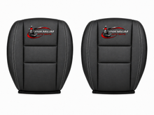 Load image into Gallery viewer, 2011-2020 For Jeep Grand Cherokee Full Front Suede Leather Perf Seat Cover Blk