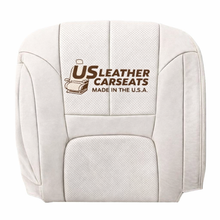 Load image into Gallery viewer, 99 2000 Cadillac Escalade Full Front Tops &amp; Bottoms Perf Leather Seat Cover Shale