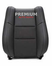 Load image into Gallery viewer, 2011-2020 For Jeep Grand Cherokee Full Front Suede Leather Perf Seat Cover Blk