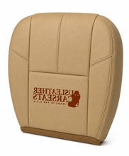 Load image into Gallery viewer, 07-14 Chevy Suburban LT 2WD 1500 2500* Driver Side Bottom Leather Seat Cover TAN