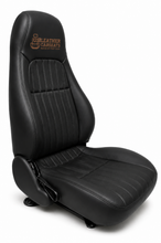 Load image into Gallery viewer, 1999-2002 Chevy camaro front Leather Seat Cover blk