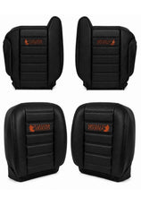 Load image into Gallery viewer, 2003-2007 Hummer H2 AWD Full front Leather Replacement Seat Cover Black