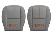 Load image into Gallery viewer, 2007-2013 Chevy Silverado Full Front Vinyl Seat Cover Dark Titanium Gray