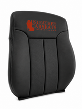 Load image into Gallery viewer, 2009 2014 Ford F150 Lariat Crew Cab Full Front Perf Leather Seat Cover Black