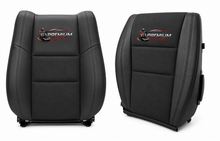 Load image into Gallery viewer, 2011-2020 For Jeep Grand Cherokee Full Front Suede Leather Perf Seat Cover Blk