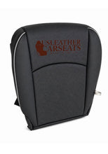Load image into Gallery viewer, 2015 2016 For Dodge Ram Laramie Limited Driver  Bottom Leather Seat Cover Black