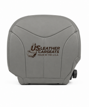 Load image into Gallery viewer, 1999 2000 2001 2002 GMC Yukon XL SLT Driver Side Bottom Leather Seat Cover Gray