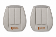 Load image into Gallery viewer, Fits 2006 Chrysler 300 Driver &amp; passenger Bottom Leather Seat Covers Gray Stone