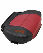 Load image into Gallery viewer, 2010 Ford F150 Driver &amp; Passenger Bottom Leather Perf Vinyl seat covers BLK