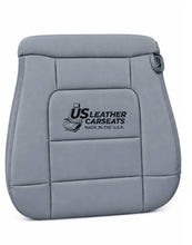 Load image into Gallery viewer, 2002 Fits Ford F150 Lariat front Top &amp; bottom Replacement Leather Seat Cover Gray
