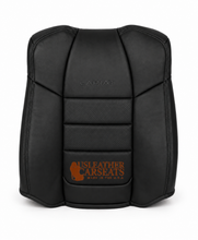 Load image into Gallery viewer, 2001 Ford F250 Lariat Driver Side Bottom Replacement Leather Seat Cover Black