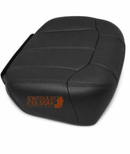 Load image into Gallery viewer, 2001 2002 Chevy Silverado 3500 Driver Side Bottom. Leather Seat Cover DARK GRAY-