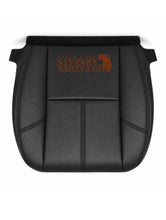 Load image into Gallery viewer, 2007-2014 08 09 Chevy Silverado Suburban Driver Bottom Leather Seat Cover Black