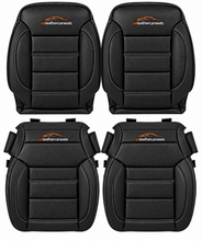 Load image into Gallery viewer, 1999 2000 2001 2002 GMC Sierra Tahoe Driver Side Bottom Leather Seat Cover Gray