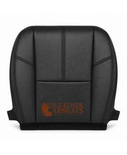 Load image into Gallery viewer, 2007-2014 08 09 Chevy Silverado Suburban Driver Bottom Leather Seat Cover Black