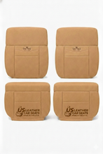 Load image into Gallery viewer, 2004 2007 Ford F-150 Lariat Full Front &amp; second row Leather Seat Covers King Ranch Tan