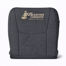 Load image into Gallery viewer, passenger Side Bottom Leather Seat Cover Color Gray For 1998 to 2007 Lexus LX470