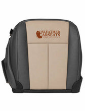Load image into Gallery viewer, 2007 Ford Expedition Driver Bottom Leather / Vinyl Seat Cover 2 Tone Tan