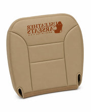Load image into Gallery viewer, 1995-1999 Chevy Silverado Suburban Driver Bottom. Leather Seat Cover Neutral Tan