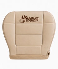 Load image into Gallery viewer, 2002 Ford F150 Lariat Front Top &amp;  Bottom Replacement Leather Seat Covers TAN