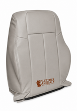 Load image into Gallery viewer, Fits 2012 Chrysler 300 limited  Driver Lean Back  Leather Seat Cover Gray Stone