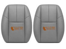 Load image into Gallery viewer, 2007-2013 Chevy Silverado Full Front Vinyl Seat Cover Dark Titanium Gray