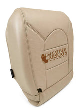 Load image into Gallery viewer, 2000 Ford F350 Lariat Driver Bottom Leather Replacement Seat cover Parchment Tan