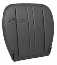 Load image into Gallery viewer, 05 06 07 08 09 Chevy Express Van Driver Side Bottom Vinyl Seat Cover Dark Gray