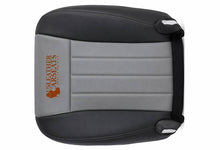 Load image into Gallery viewer, 2008 2010 Fits Dodge Dakota Laramie Driver Bottom Leather Seat Cover 2 tone Gray