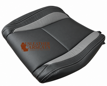 Load image into Gallery viewer, 2007-2012 Mazda CX-9 Driver Side Lean Back Leather Seat Cover 2 Tone Black
