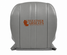 Load image into Gallery viewer, 2003 to 2018 Chevy Express Cargo Van 1500 2500 3500 Front top &amp; Bottom Leather seat cover gray