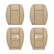 Load image into Gallery viewer, 2005Ford Mustang V6 Full Front Top &amp; Bottom Replacement Leather Seat Covers Tan