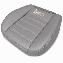 Load image into Gallery viewer, 2003-2006 2007 Hummer H2 Driver Side Bottom Replacement Leather Seat Cover Gray