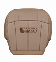 Load image into Gallery viewer, 1999 2000 2001 GMC Sierra Driver Side Bottom Leather Seat Cover Tan