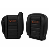 Load image into Gallery viewer, 2005 Hummer H2 Driver Side Lean Back Replacement Leather Seat Cover Black