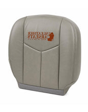 Load image into Gallery viewer, 2003-2007 2006 2005 Cadillac Escalade Driver Side Bottom Leather Seat Cover Gray