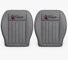 Load image into Gallery viewer, 2007 Jeep Liberty Limited - Driver &amp; passenger Side Bottom Leather Seat Cover Slate Gray