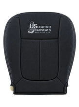 Load image into Gallery viewer, 2009 2014 Ford F150 Lariat Crew Cab Full Front Perf Leather Seat Cover Black