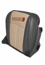 Load image into Gallery viewer, 2007 Ford Expedition Driver Bottom Leather / Vinyl Seat Cover 2 Tone Tan