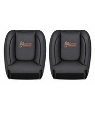 Load image into Gallery viewer, 2004 2005 Fits Dodge Ram Front Top &amp; Bottom Replacement Leather Seat Cover Dark Gray
