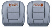 Load image into Gallery viewer, 2001 Ford F250 F350 Lariat PERFORATED Driver Full Front Seat Covers GRAY