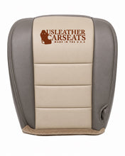Load image into Gallery viewer, 2002-2004 Ford Excursion Eddie Bauer Driver Bottom Vinyl Seat Cover 2 Tone Tan