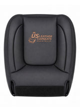Load image into Gallery viewer, 2004 2005 Fits Dodge Ram Front Top &amp; Bottom Replacement Leather Seat Cover Dark Gray