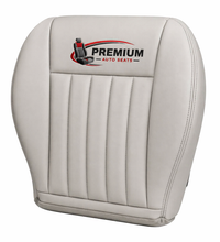 Load image into Gallery viewer, 05-07 Fits Jeep Liberty Driver &amp; passenger Bottom Leather Seat Cover Light Gray Stone