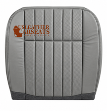 Load image into Gallery viewer, 1995 Chevy Impala SS Driver Bottom &amp; Lean Back Perf Vinyl Seat Cover Gray