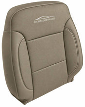 Load image into Gallery viewer, 2003 Chevy Avalanche Silverado Driver Side Lean Back Leather Seat Cover Gray