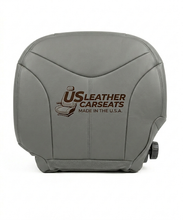 Load image into Gallery viewer, 2000 2001 2002 GMC Yukon XL 1500 SLT -Driver Side Bottom Leather Seat Cover GRAY